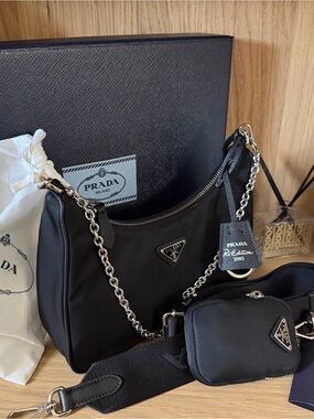 Prada Re‑Edition 2005 Re‑Nylon Bag Brand New in Box (BNIT)